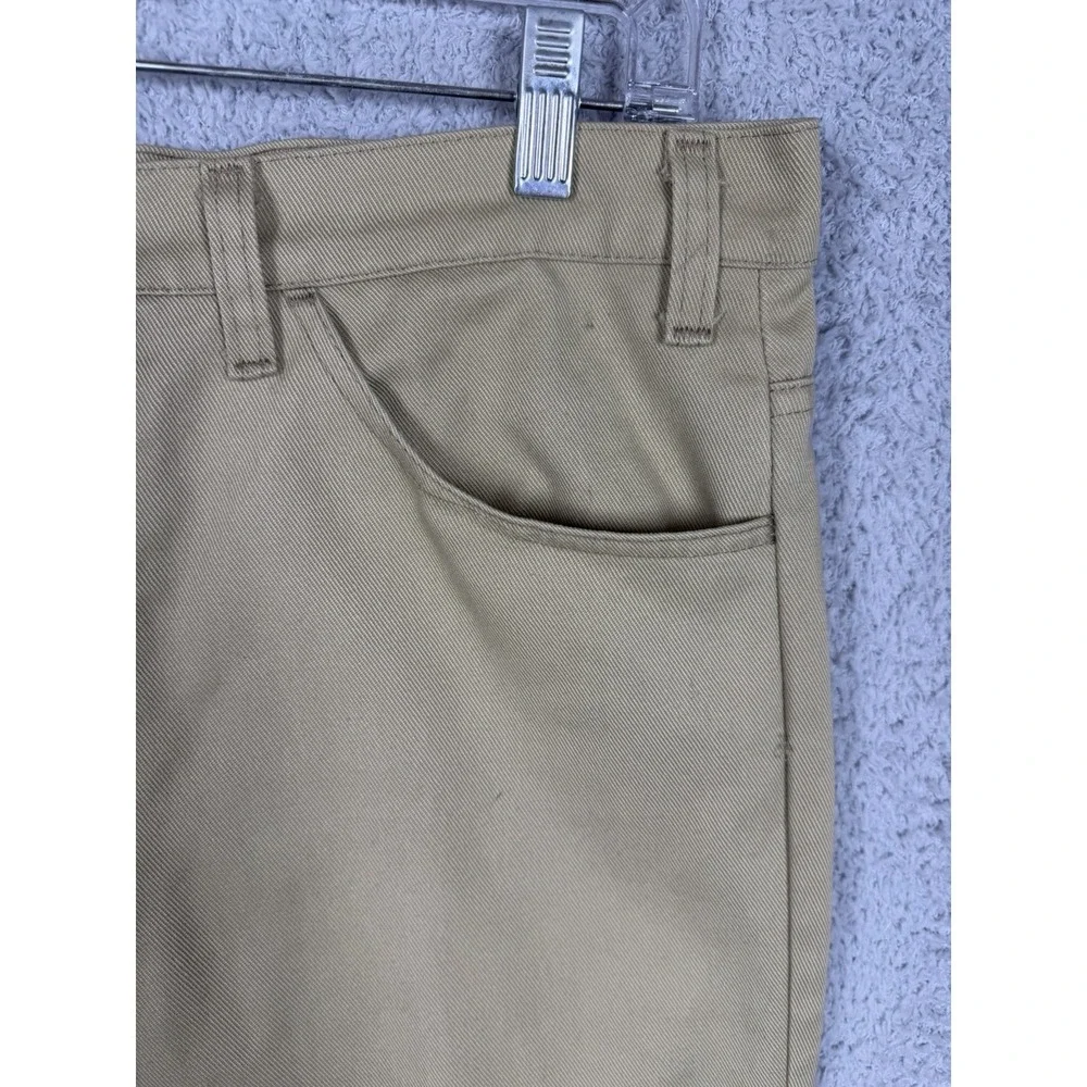 VTG Levi's Sta-Prest Bootcut 517 Pants Men's Actual‎ Size 33x26 Khaki Beige USA